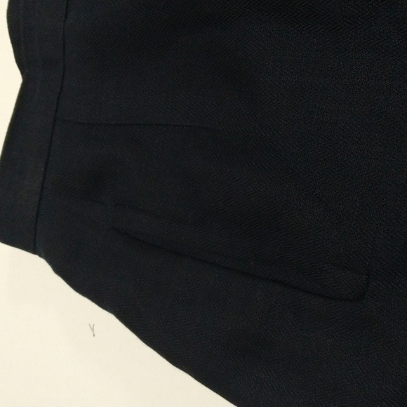 Talbot's Women's 2pc Navy Blue Pant Suit Matching Set Size 6/10 #W-739 - Picture 15 of 16
